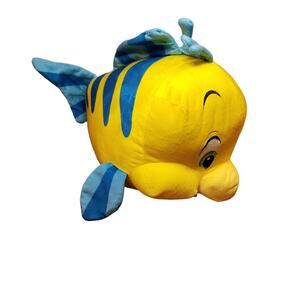 Disney‎ Flounder Little Mermaid Plush